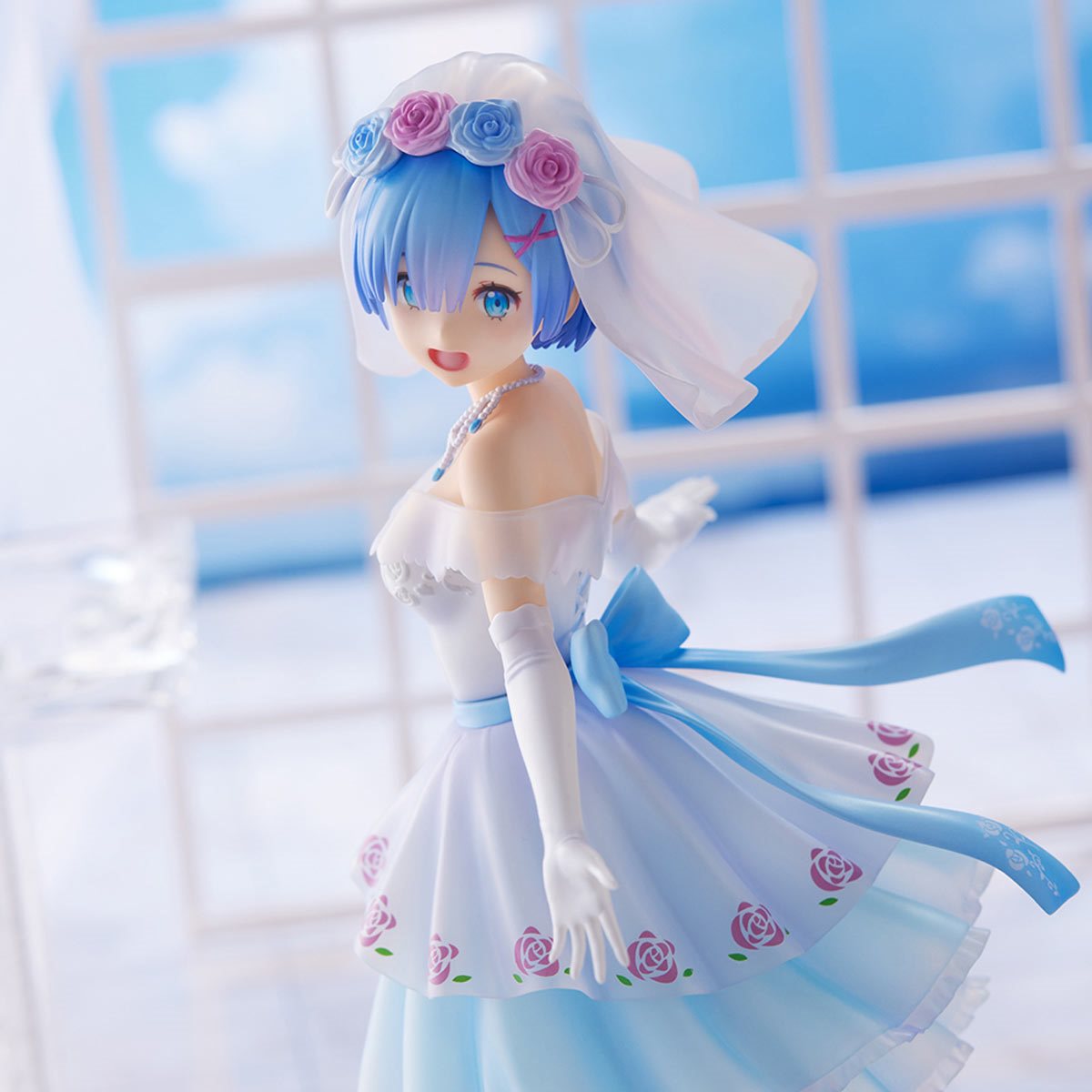 Re:ZERO Starting Life in Another World Rem Wedding Figure Figurine Toy No Box 