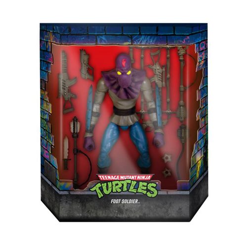 Teenage Mutant Ninja Turtles Ultimates Foot Soldier 7-Inch Action Figure, Not Mint