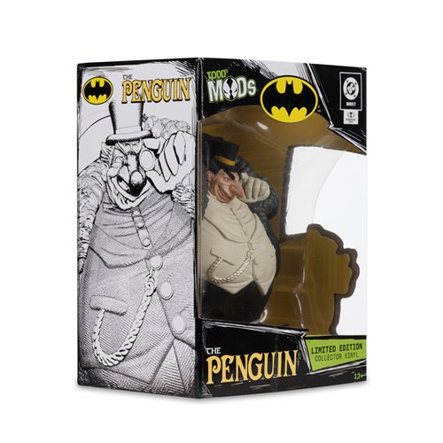 DC Direct Collector Vinyl Wave 6 The Penguin Todd's Mods Limited Edition 4 1/2-Inch Scale Posed Figu