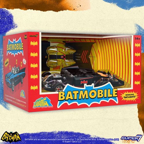 Batman Classic TV Series Batmobile (Color) Super Cyborg Vehicle
