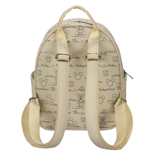 Mickey Mouse Gold Badge Mini-Backpack