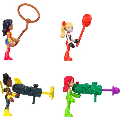 DC Super Friends Imaginext Rivals Action Figure 4-Pack