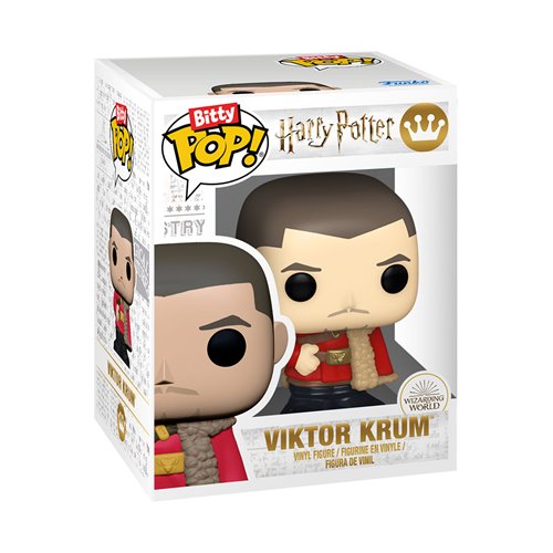 Harry Potter and the Goblet of Fire Hermione and Krum Funko Bitty Pop! Mini-Figure 2-Pack