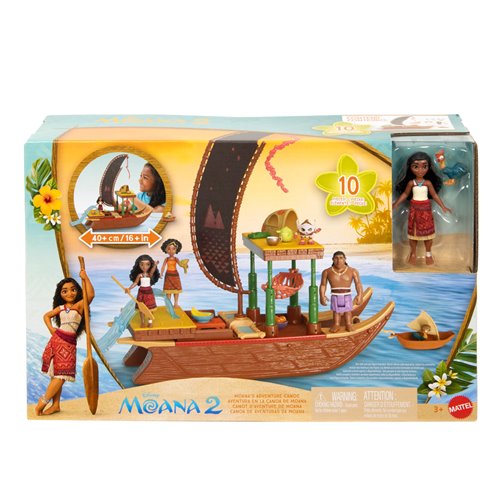Moana 2 Moana's Adventure Canoe Playset