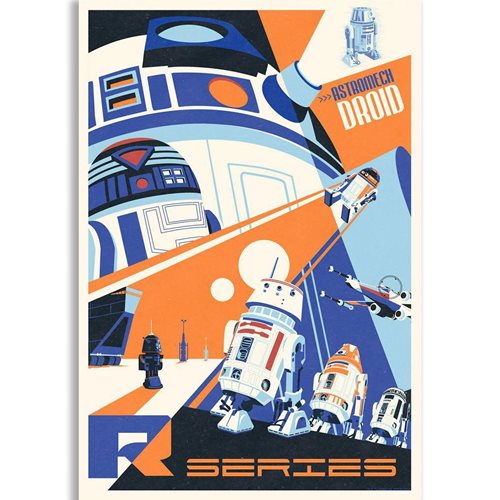 Star Wars: A New Hope Droids You Can Count On by Steve Thomas Paper Giclee Art Print