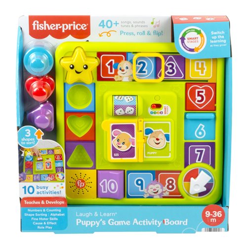 Fisher-Price Laugh and Learn Puppy's Game Activity Board