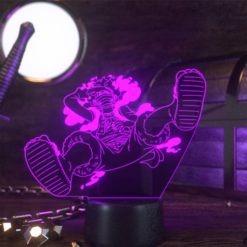 One Piece Luffy Gear 5 Laugh Otaku Lamp