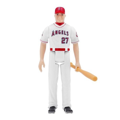 Major League Baseball Modern Mike Trout (Los Angeles Angels) 3 3/4-Inch ReAction Figure, Not Mint