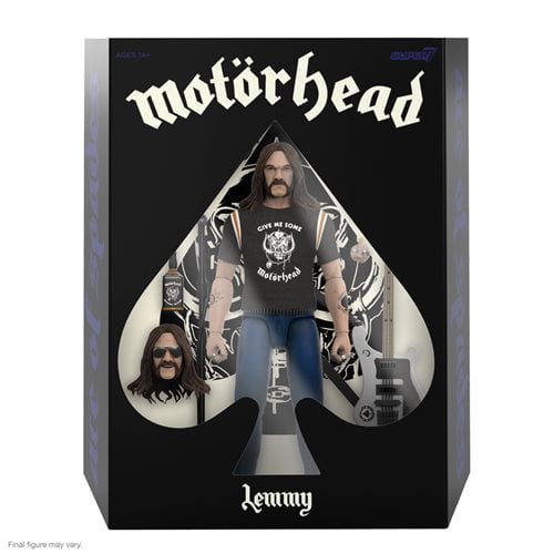 Motorhead Ultimates Lemmy 1981 Tour 7-Inch Action Figure