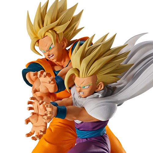 Dragon Ball Z Son Goku and Son Gohan Spectacle Battle Ichibansho Statue