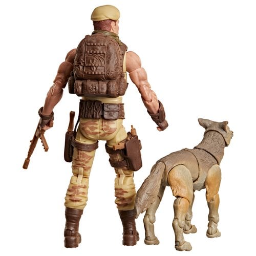 G.I. Joe Classified Series #217 Dusty & Coyote Sandstorm 6-Inch Action Figure and Pet