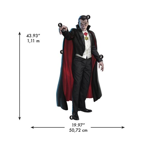 Universal Monsters Dracula Giant Peel and Stick Wall Decals