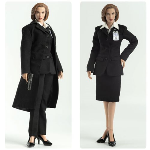 X-Files Agent Dana Scully 1:6 Scale Deluxe Version Action Figure