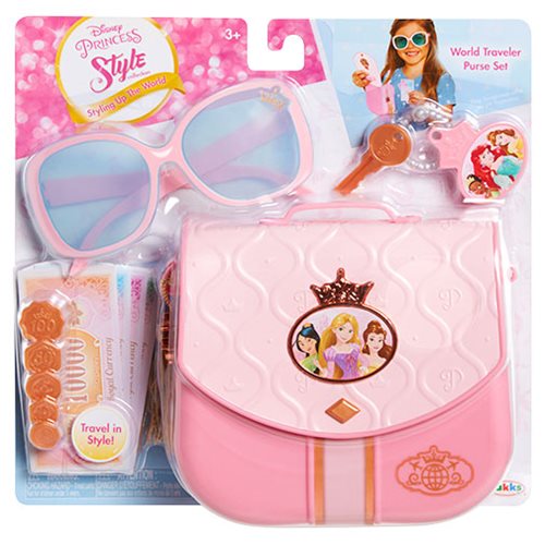 disney princess style collection travel hair tote playset
