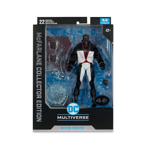 DC McFarlane Collector Edition Wave 8 Mr. Terrific JSA 7-Inch Scale Action Figure #27
