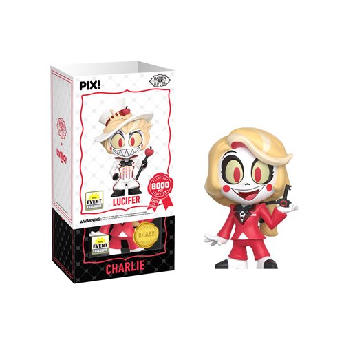 Hazbin Hotel Lucifer Pix! Vinyl Figure - 2026 Convention Exclusive