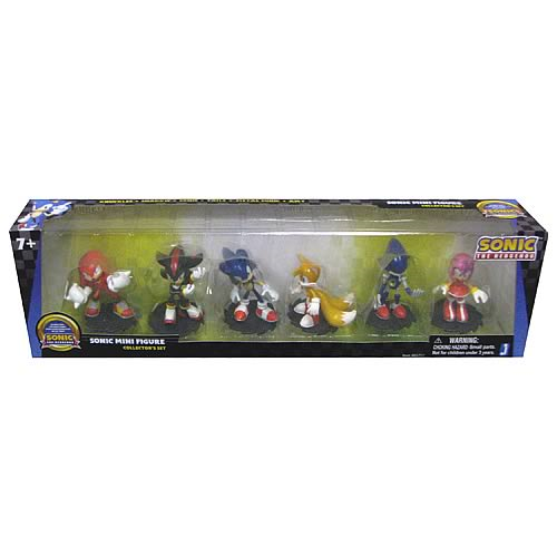  Sonic the Hedgehog Sonic 4 Action Figure 2 Pack - Modern Sonic  & Modern Metal Sonic : Toys & Games