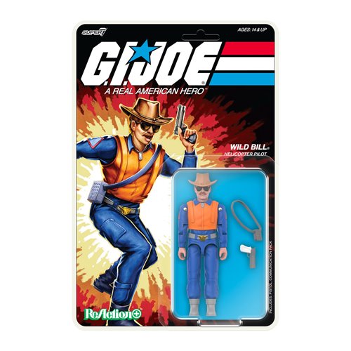 G.I. Joe Wild Bill (Cartoon) 3 3/4-Inch ReAction+ Figure