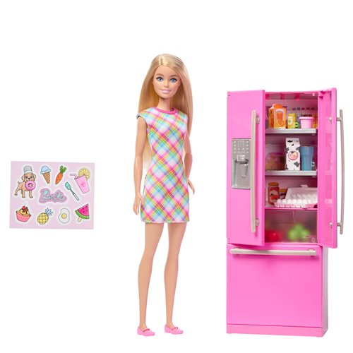 Barbie Kitchen Doll and Accessories Playset