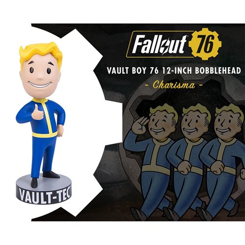 Fallout 76 Vault Boy Thumbs Up 12-Inch Vinyl Bobble Head
