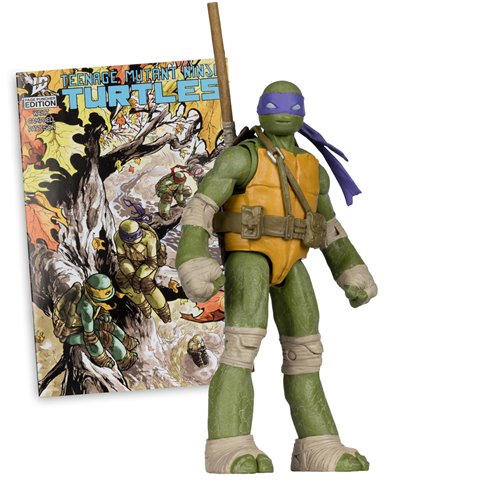 Teenage Mutant Ninja Turtles Page Punchers Wave 1 5-Inch Scale Action Figure with Comic Book Case of