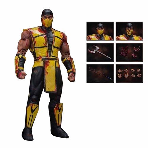 Mortal Kombat 3 Scorpion 1:12 Scale Action Figure - NYCC 2019 Exclusive