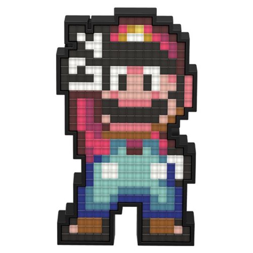 Pixel Pals Super Mario World Mario Collectible Lighted Figure