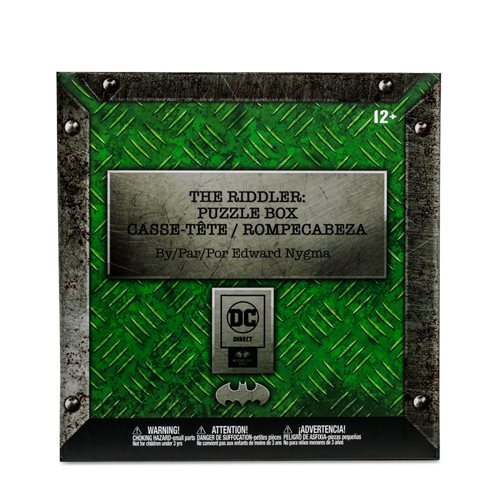 Batman The Riddler Puzzle Box by Edward Nygma Replica