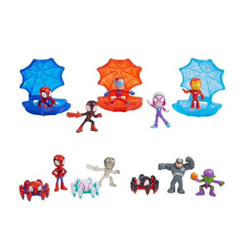 Spidey and His Amazing Friends Webs Up 2 1/2-Inch Mini-Figures Wave 1 Case of 12