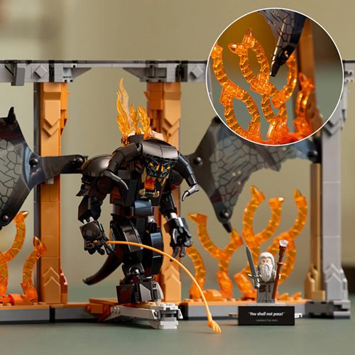 LEGO Icons 10367 The Lord of the Rings: Balrog Book Nook
