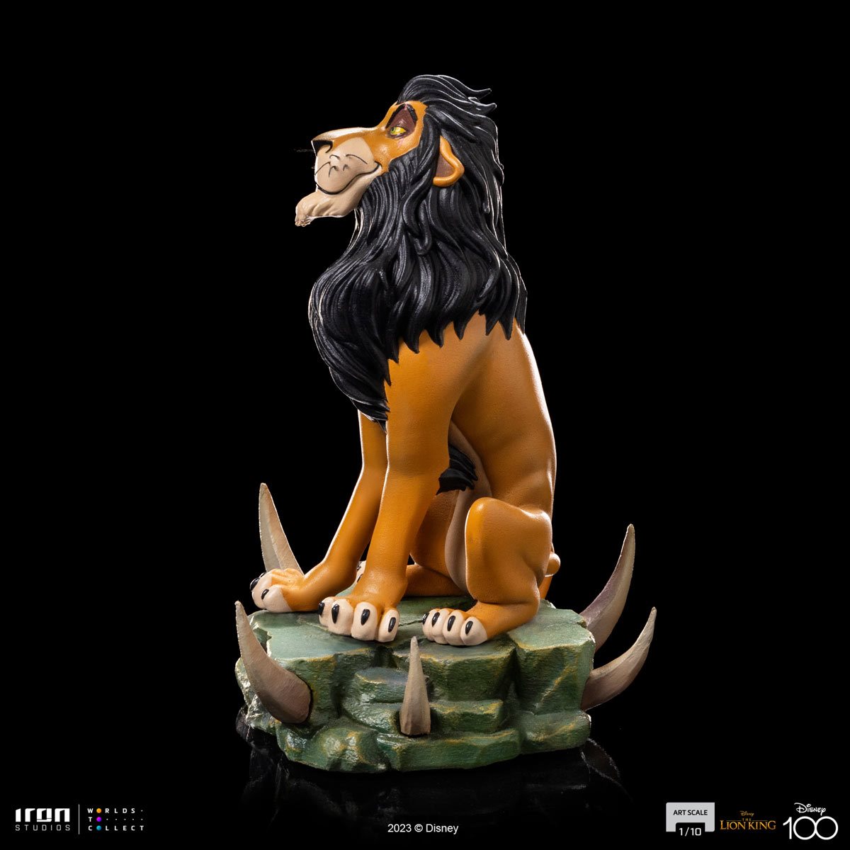 Disney 100 The Lion King Scar Art Scale Limited Edition 1:10 Statue