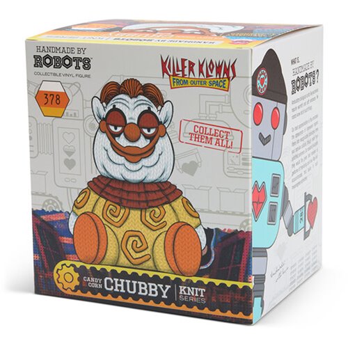 Killer Klowns from Outer Space Chubby #378 Candy Corn Handmade By Robots Vinyl Figure