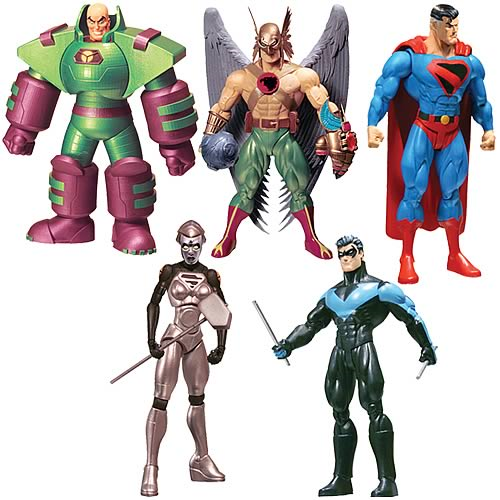 Mattel superman & batman: public enemies, superman (metallic)