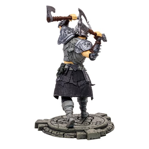 Diablo IV Wave 1 Whirlwind Barbarian Epic 1:12 Scale Posed Figure