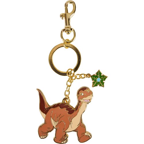 The Land Before Time Little Foot with Tree Star Key Chain