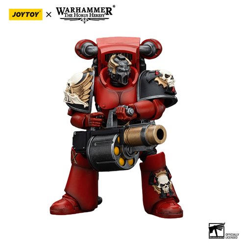 Joy Toy Warhammer Horus Heresy Blood Angels Tears Squad Arch-Erelim with Grenade Launcher 1:18 Scale