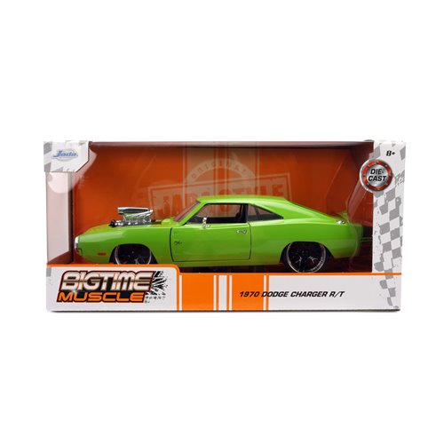 Bigtime Muscle 1970 Dodge Charger R/T 1:24 Scale Die-Cast Metal Vehicle