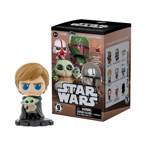 Star Wars Cosbi Bobble Head Collection Blind-Box Mini-Figure Case of 8