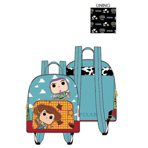 Toy Story Buzz and Woody Pop! by Loungefly Mini-Backpack