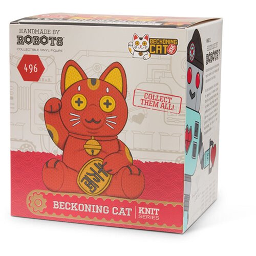 Beckoning Cat Health #496 Handmade by Robots Vinyl Figure