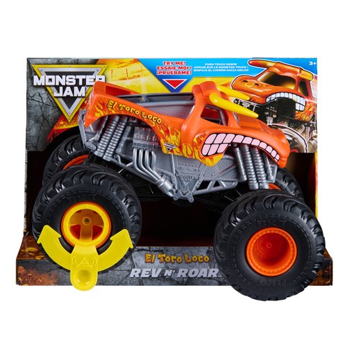 Monster Jam Rev n' Roar El Toro Loco 1:15 Scale Monster Truck Vehicle