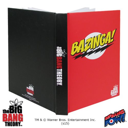 The Big Bang Theory BAZINGA! Red Journal