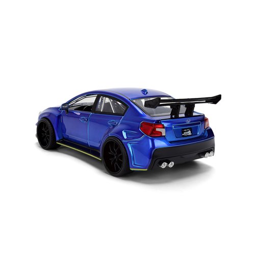 JDM Tuners 2016 Subaru WRX STI Widebody 1:24 Scale Die-Cast Metal Vehicle