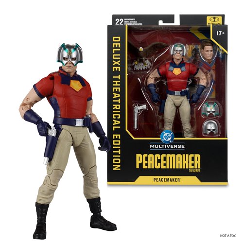 DC Multiverse Deluxe Theatrical Edition Wave 2 Peacemaker: The Series Peacemaker 7-Inch Scale Action