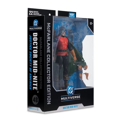 DC McFarlane Collector Edition Doctor Mid-Nite Justice Society of America #48 7-Inch Scale Action Fi
