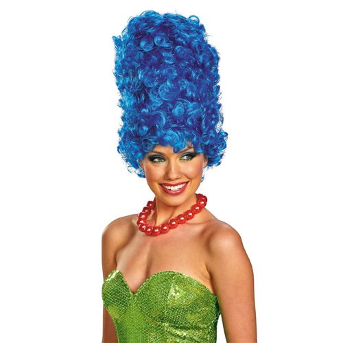 The Simpsons Marge Deluxe Glam Adult Roleplay Wig