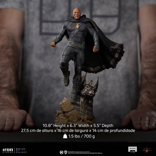 Black Adam Movie Art 1:10 Scale Statue