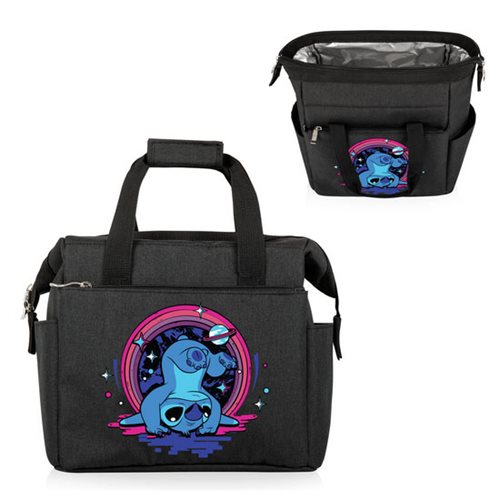 Lilo and Stitch Upside Down Black On-the-Go Lunch Cooler Bag