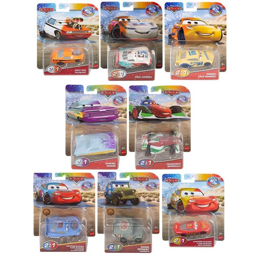 Cars Color Changers 1:55 Scale 2025 Wave 1 Case of 8