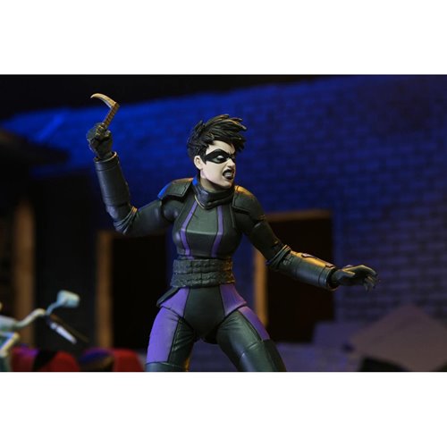 Teenage Mutant Ninja Turtles: The Last Ronin Casey Marie with Motorcycle 7-Inch Scale Action Figure
